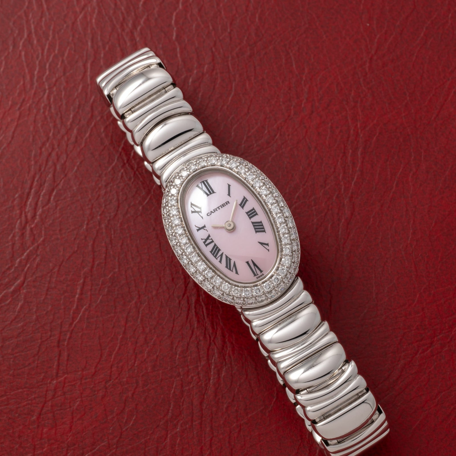 Cartier Baignoire 'Pink MOP'