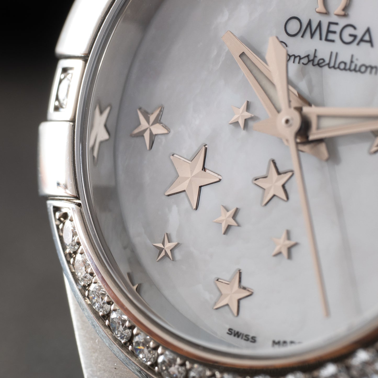 Omega Constellation 'MOP' Diamond