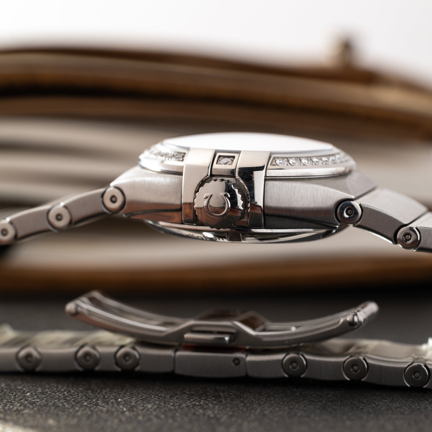 Omega Constellation 'MOP' Diamond