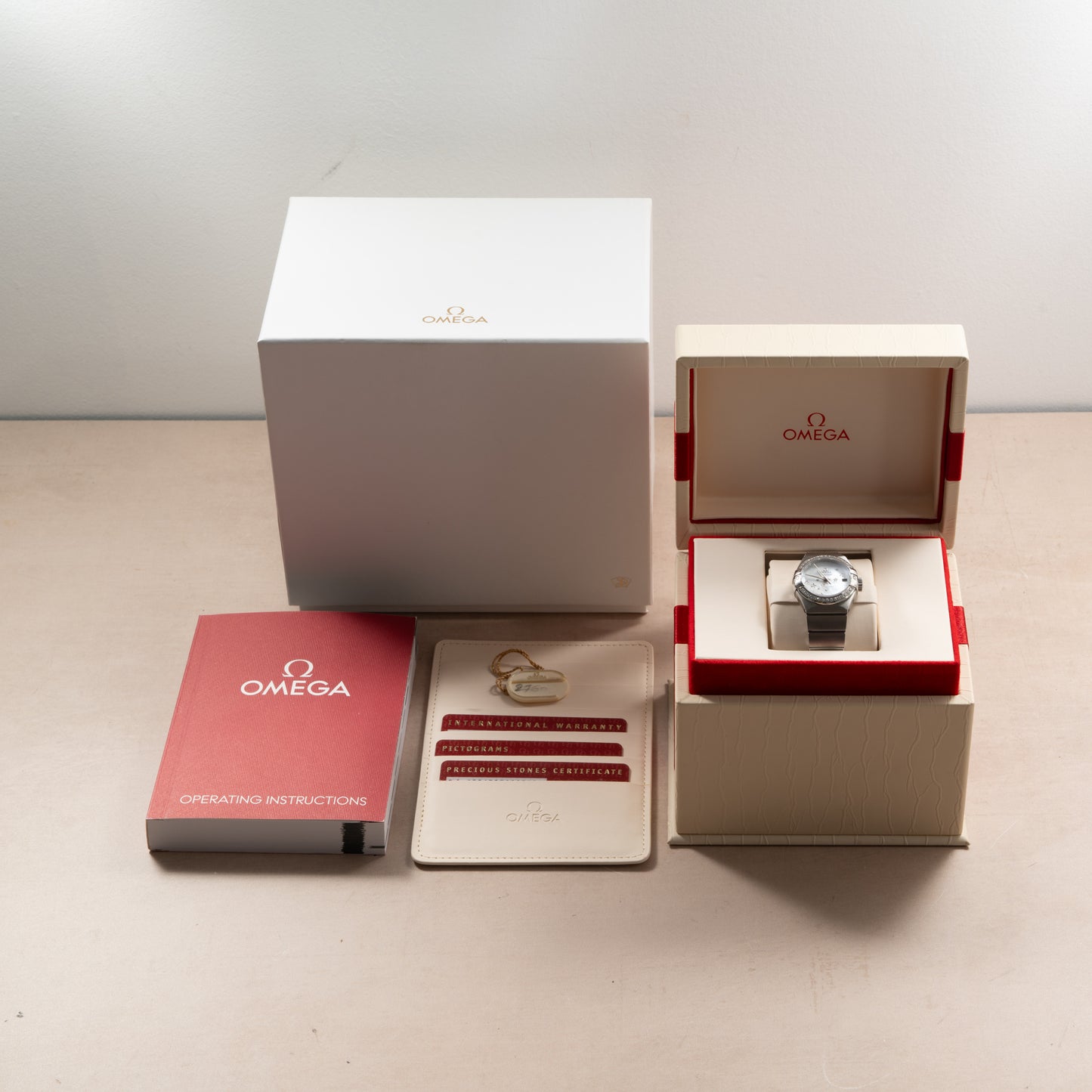 Omega Constellation 'MOP' Diamond