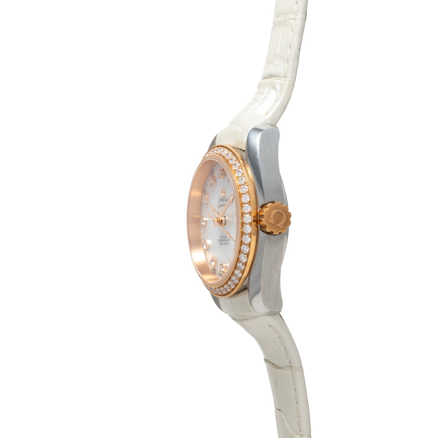 Omega Seamaster Aqua Terra Diamond Ladies