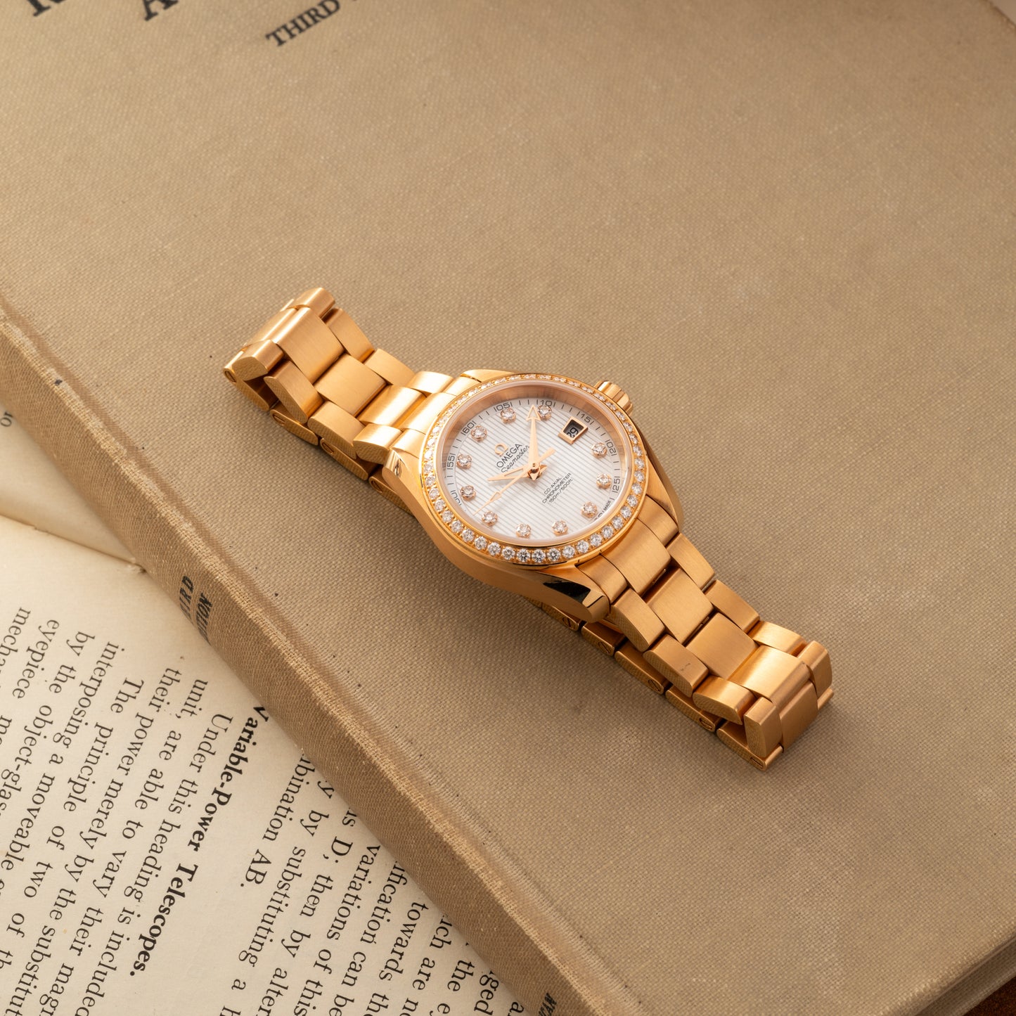 Omega Seamaster Aqua Terra Co-Axial 'Mother Of Pearl'