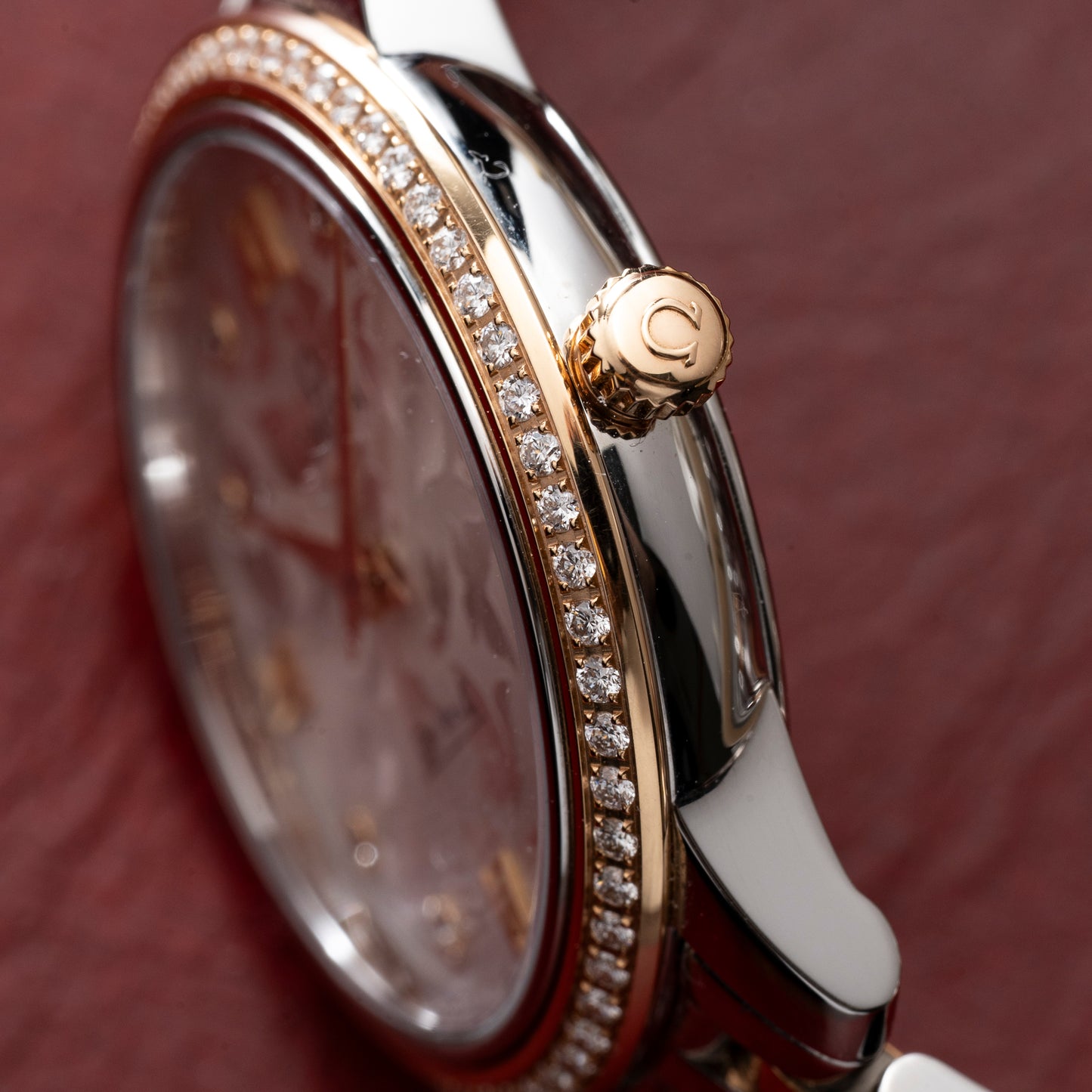 Omega DeVille Prestige Diamond Butterfly