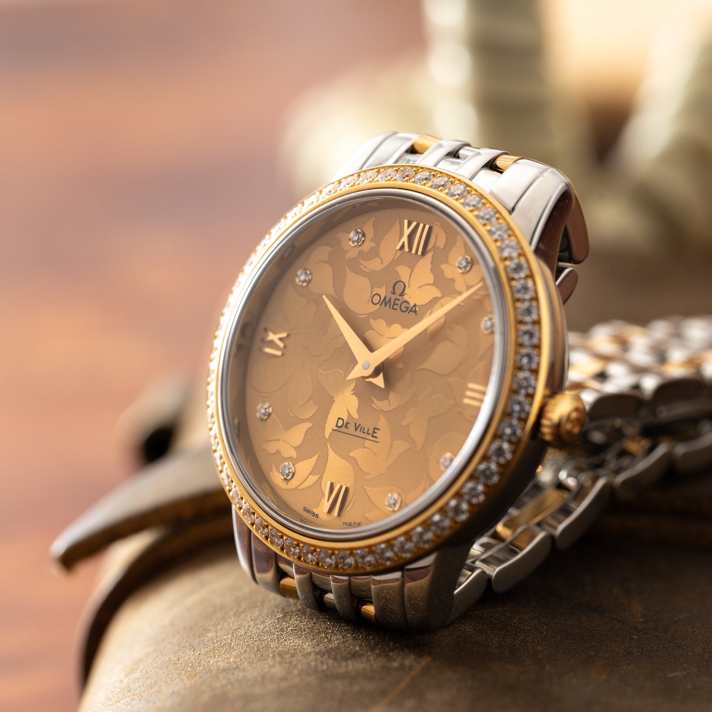 Omega DeVille Prestige 'Butterfly' Diamond