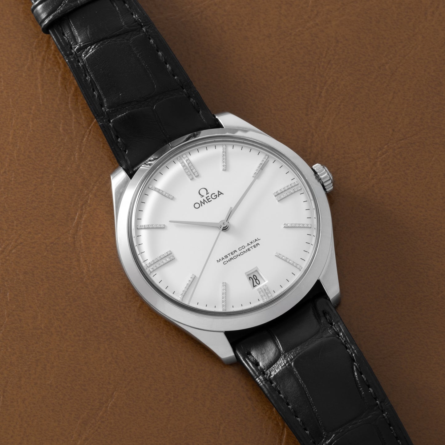 Omega DeVille Trésor White Gold Diamond