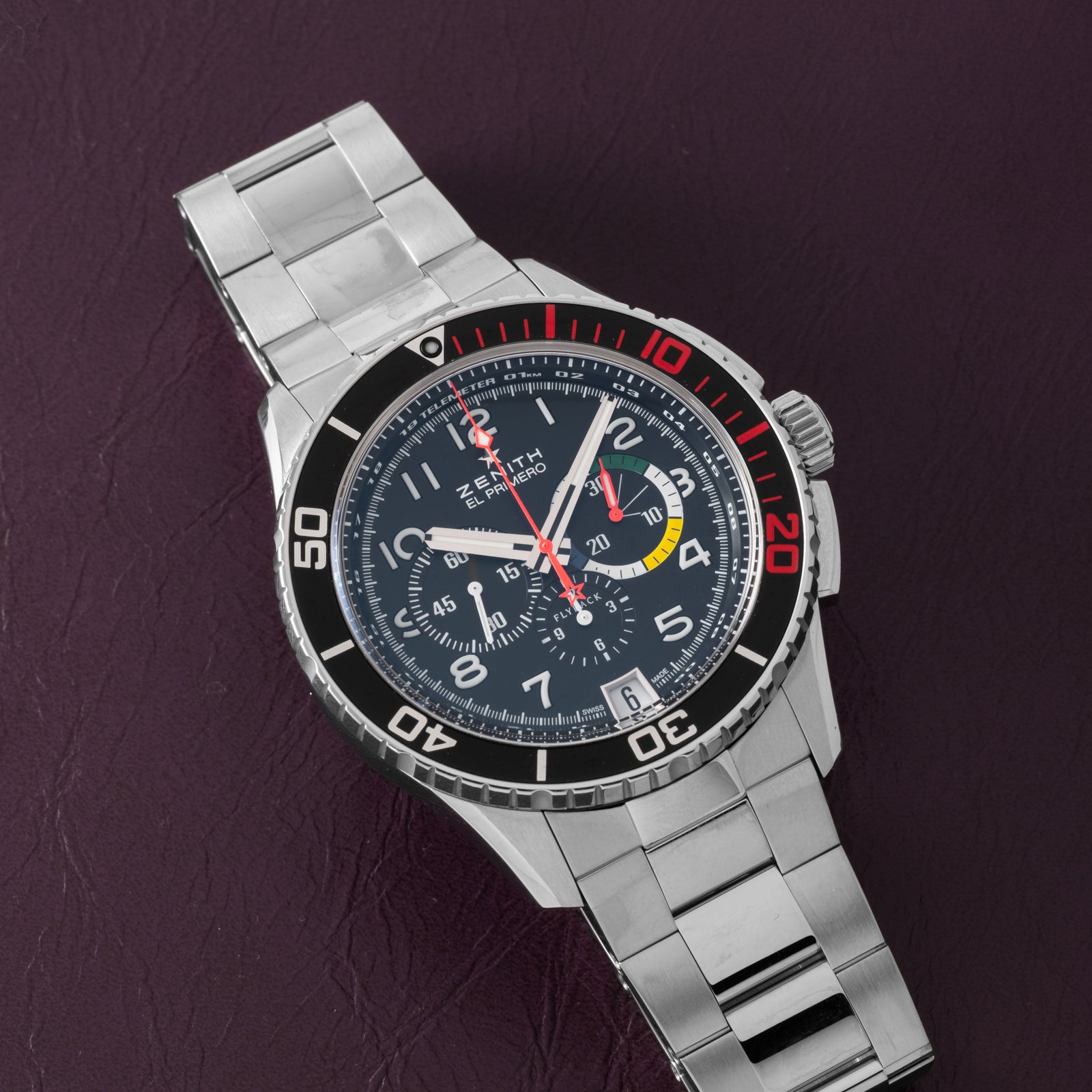 Zenith El Primero Stratos Flyback Rainbow