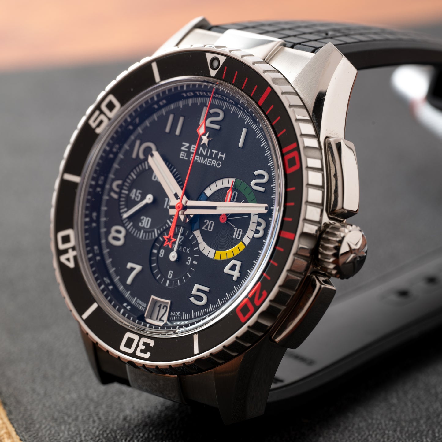 Zenith El Primero Stratos Flyback Rainbow