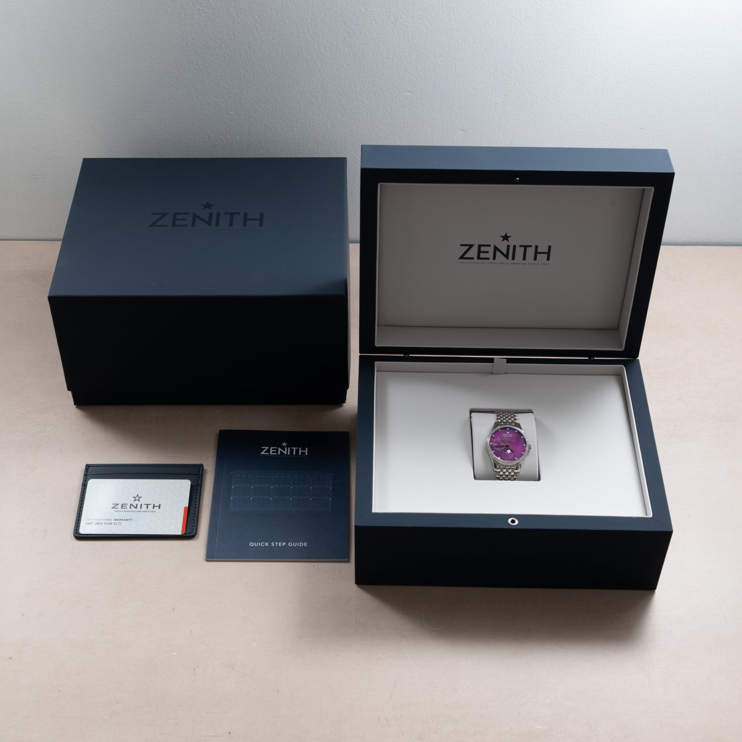 Zenith Ladies Elite Ultra Thin Moonphase