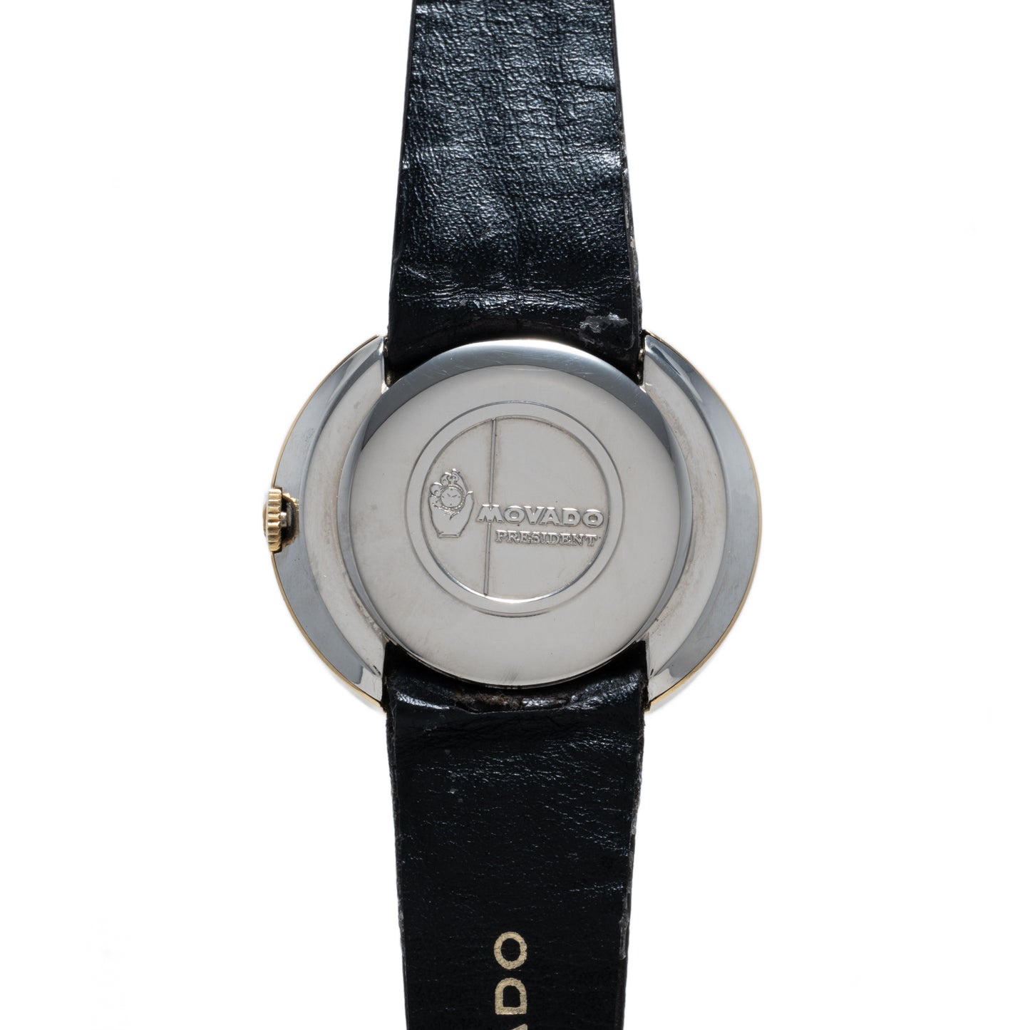 Movado KIngmatic President 'Borgel Case' Dress Watch