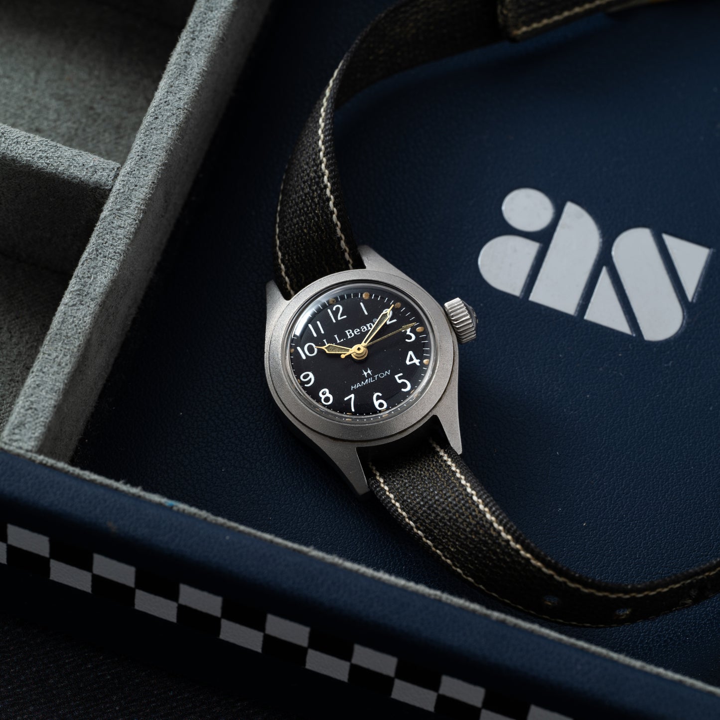 Hamilton Khaki Field 'L.L. Bean' Mini Ladies