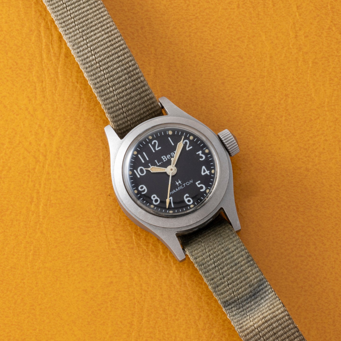 Hamilton Khaki Field 'L.L. Bean' Mini Ladies
