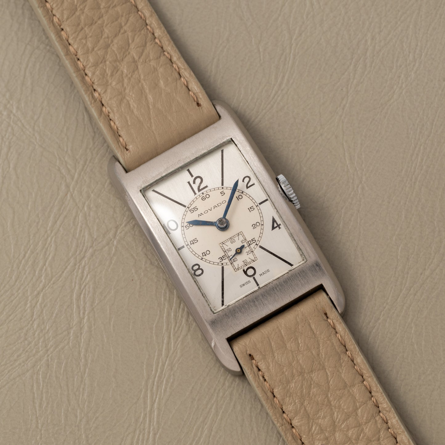 Movado Curviplan Stainless Steel