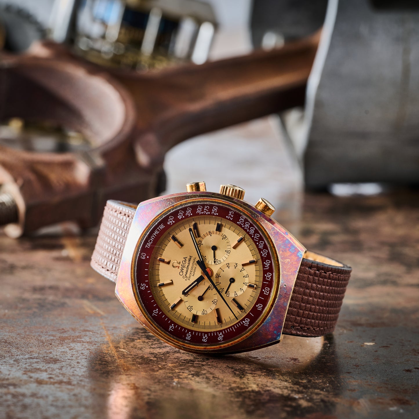 Omega Speedmaster Mark II 'Patinated'