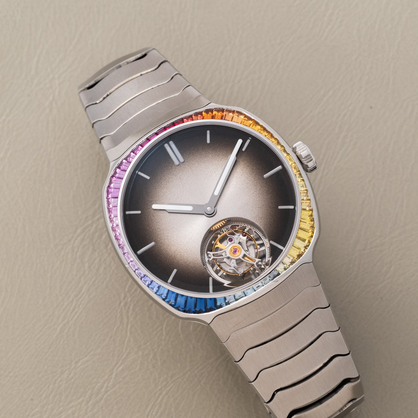 H. Moser & Cie Streamliner Tourbillon Rainbow