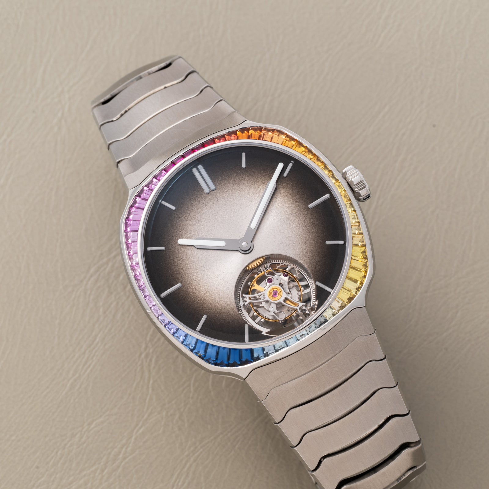 H. Moser & Cie Streamliner Tourbillon Rainbow