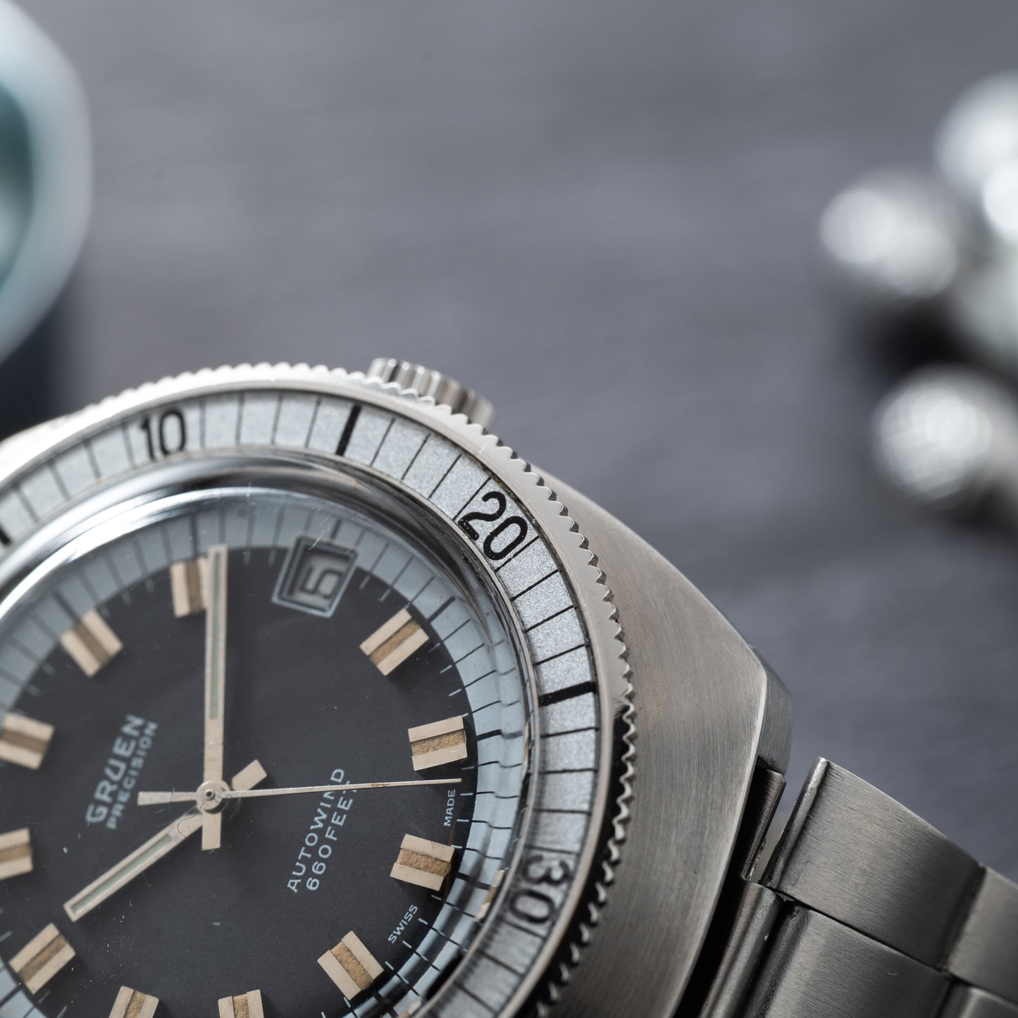 Gruen 'Cushion' Diver