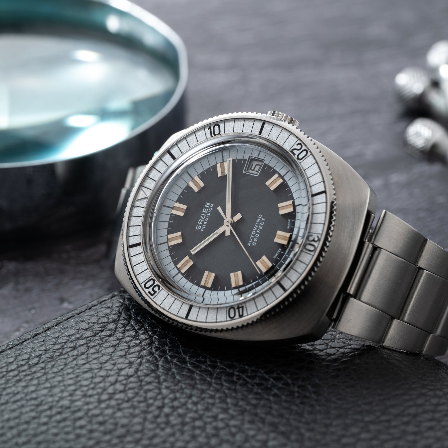 Gruen 'Cushion' Diver