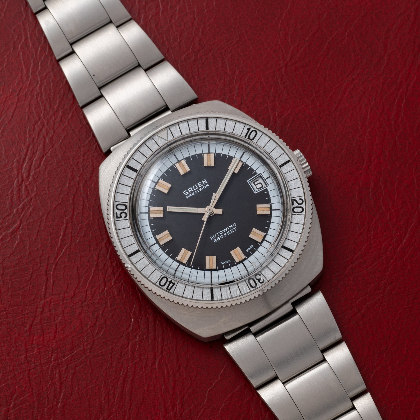 Gruen 'Cushion' Diver