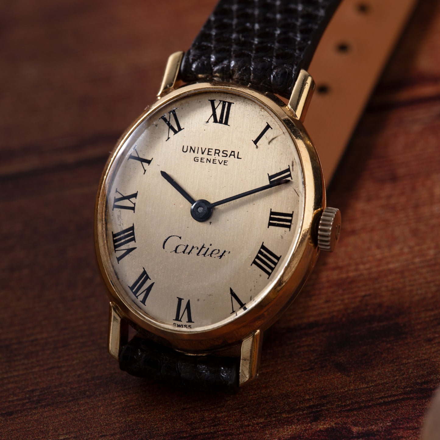 Universal Genève for Cartier 'Ellipse'
