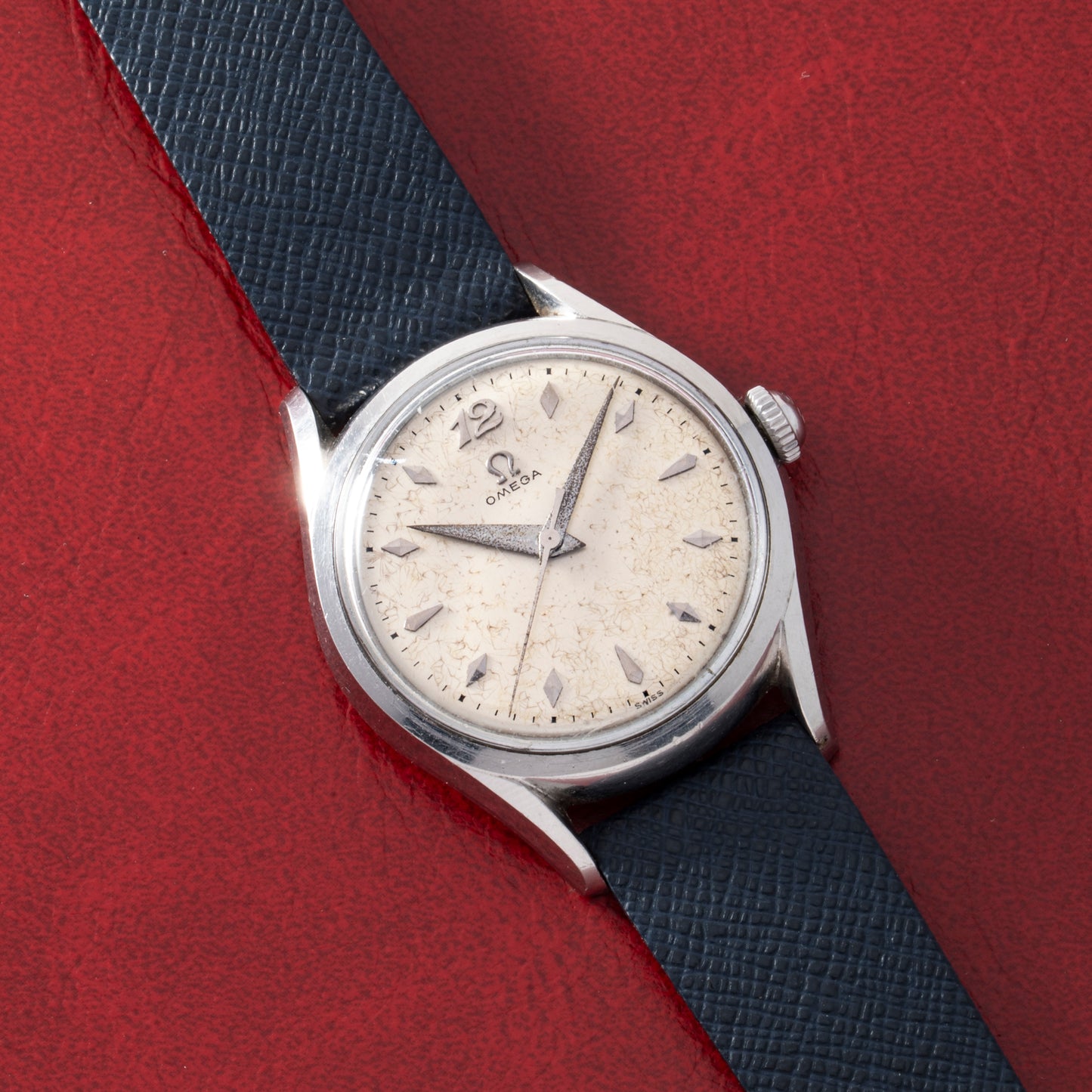 Omega Steel Dress Watch 'Breguet'