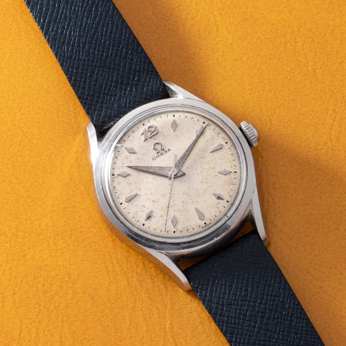 Omega Steel Dress Watch 'Breguet'