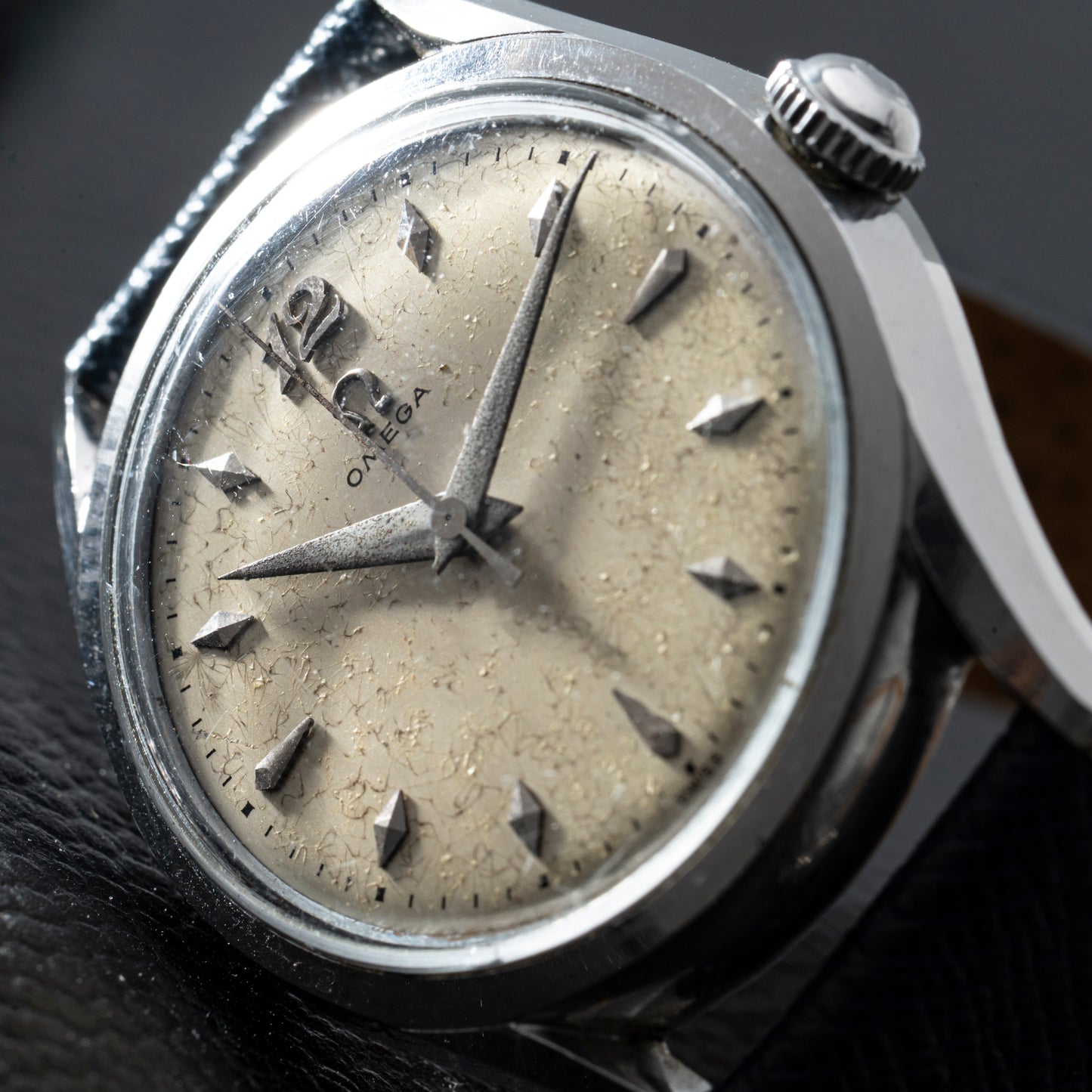 Omega Steel Dress Watch 'Breguet'