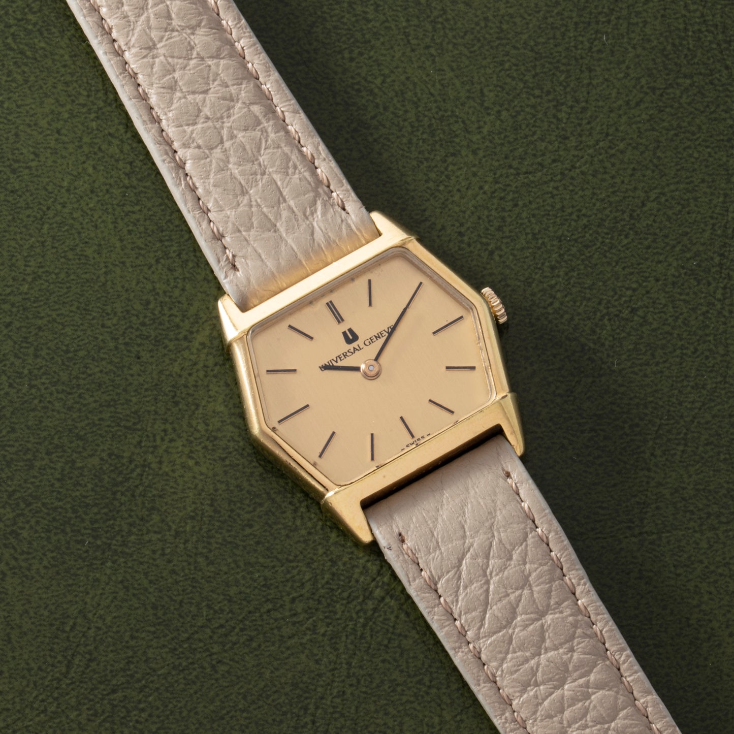 Universal Genève Hexagon Dress Watch