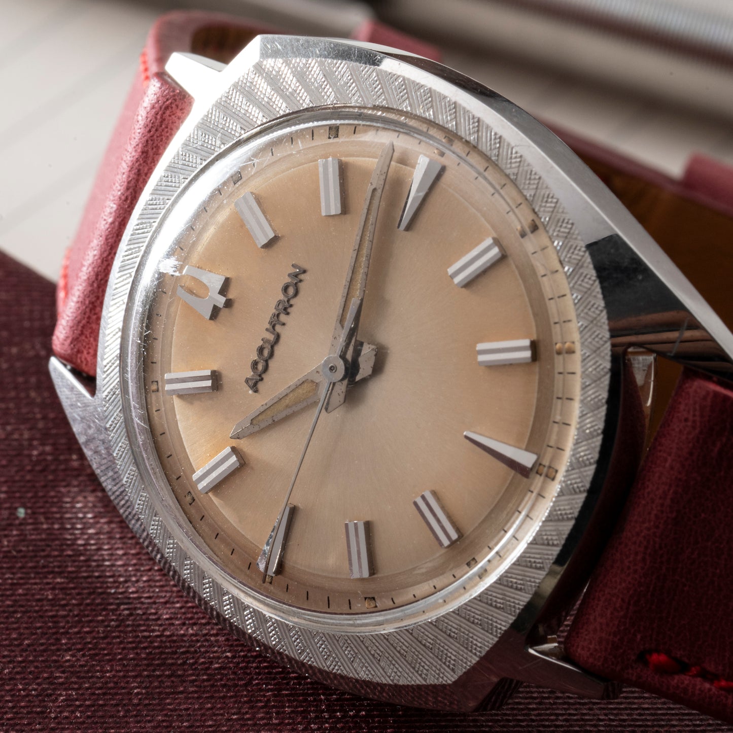 Bulova Accutron 'Football' Asymmetrical