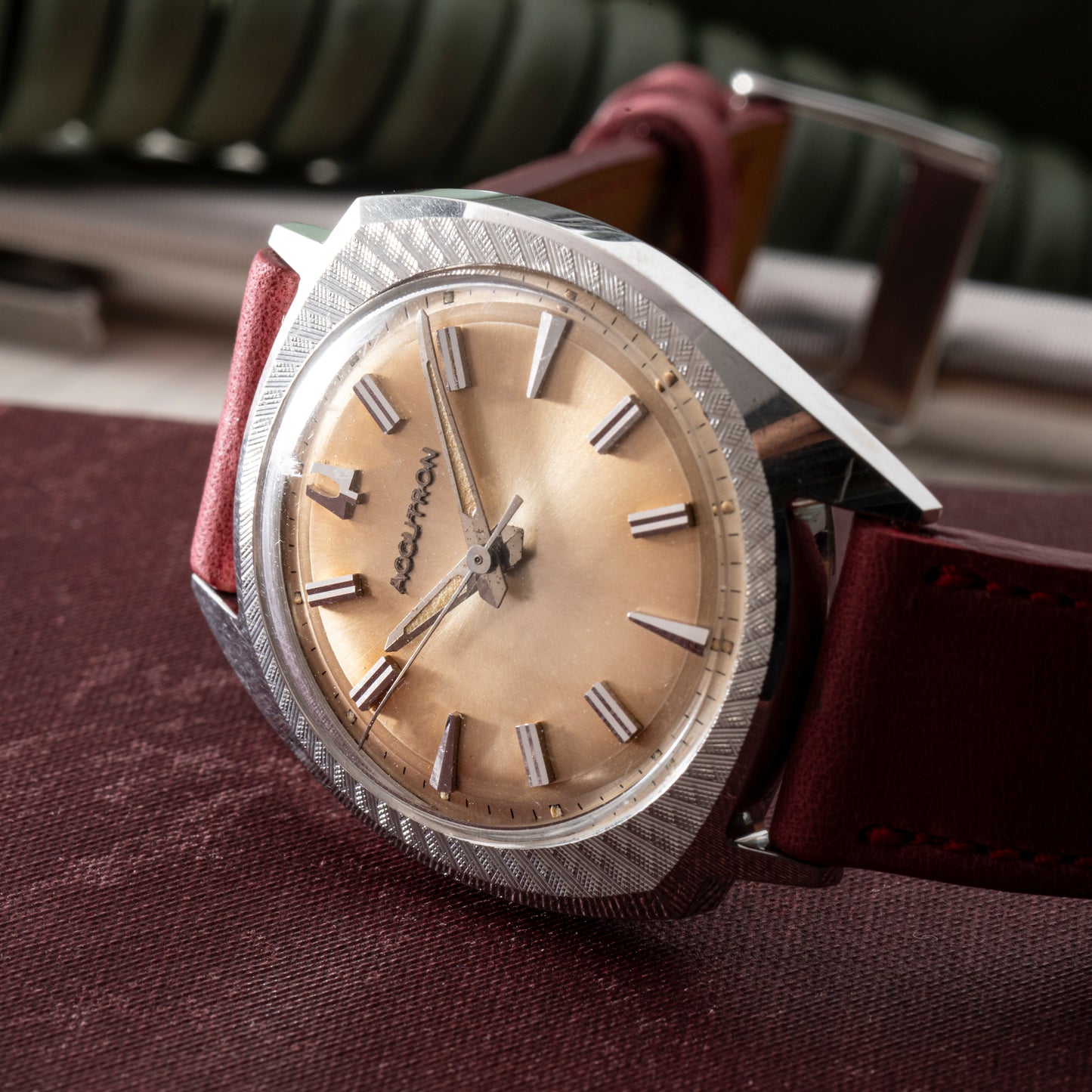 Bulova Accutron 'Football' Asymmetrical