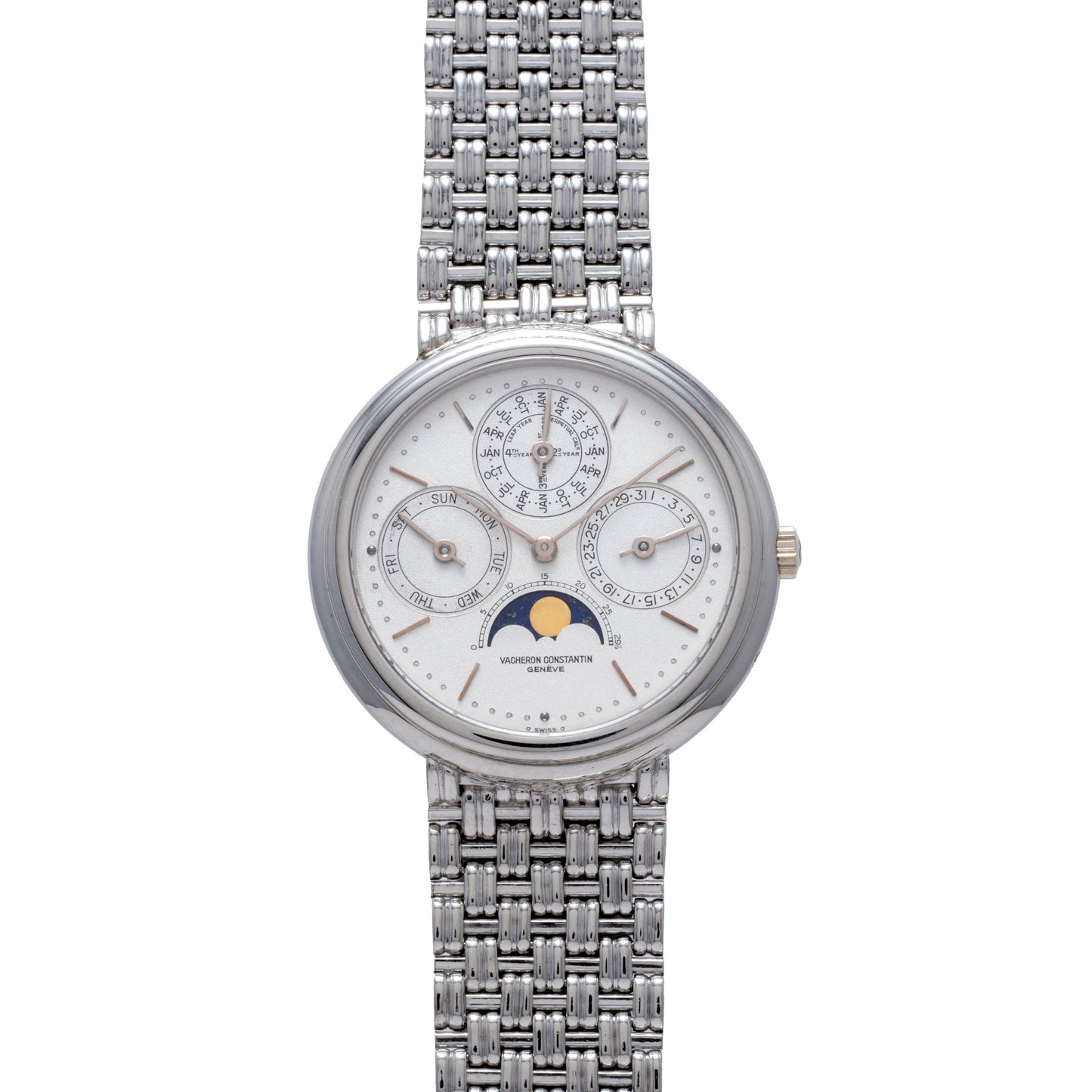 Vacheron Constantin 'Platinum' Perpetual Calendar Moonphase
