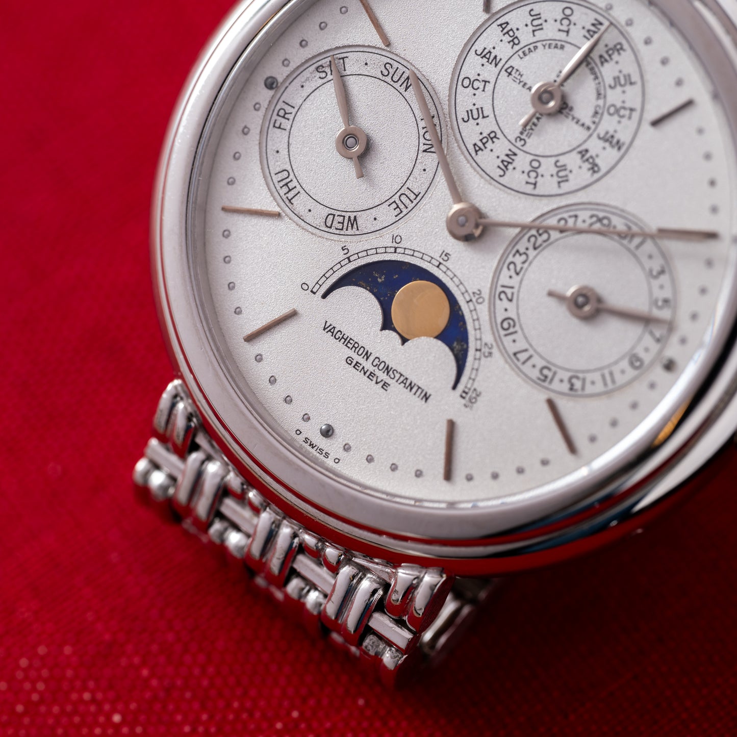 Vacheron Constantin 'Platinum' Perpetual Calendar Moonphase