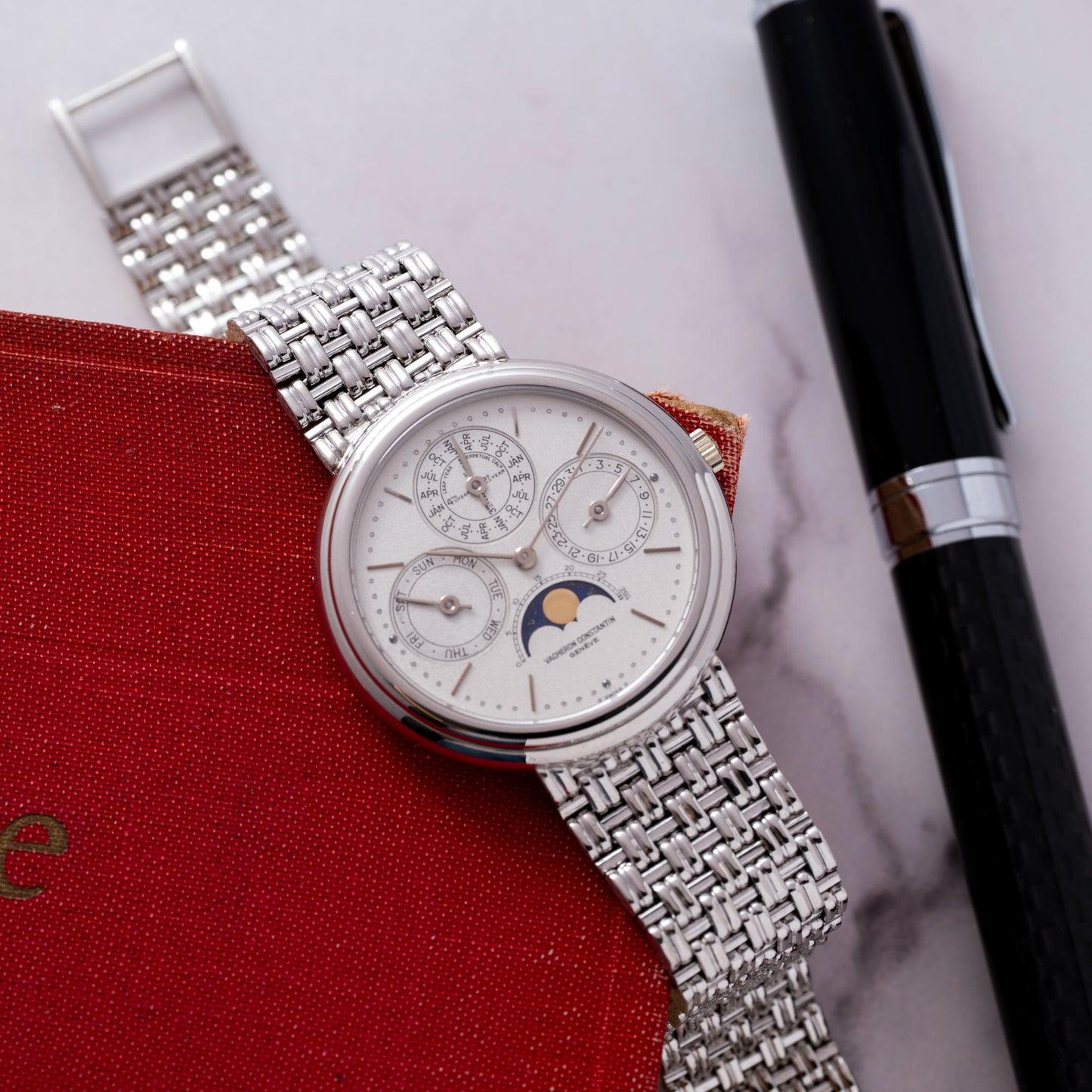 Vacheron Constantin 'Platinum' Perpetual Calendar Moonphase