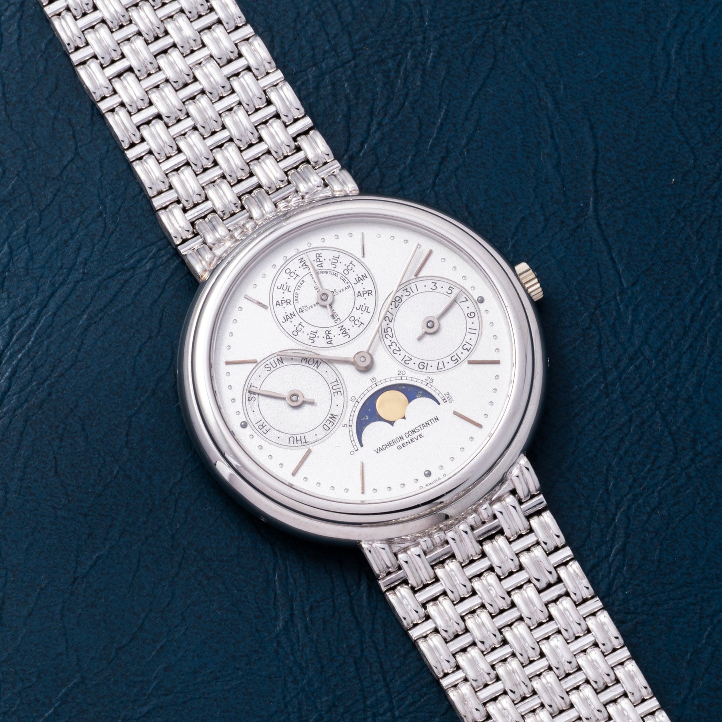 Vacheron Constantin 'Platinum' Perpetual Calendar Moonphase