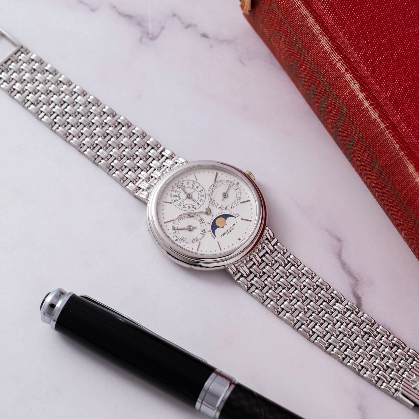 Vacheron Constantin 'Platinum' Perpetual Calendar Moonphase