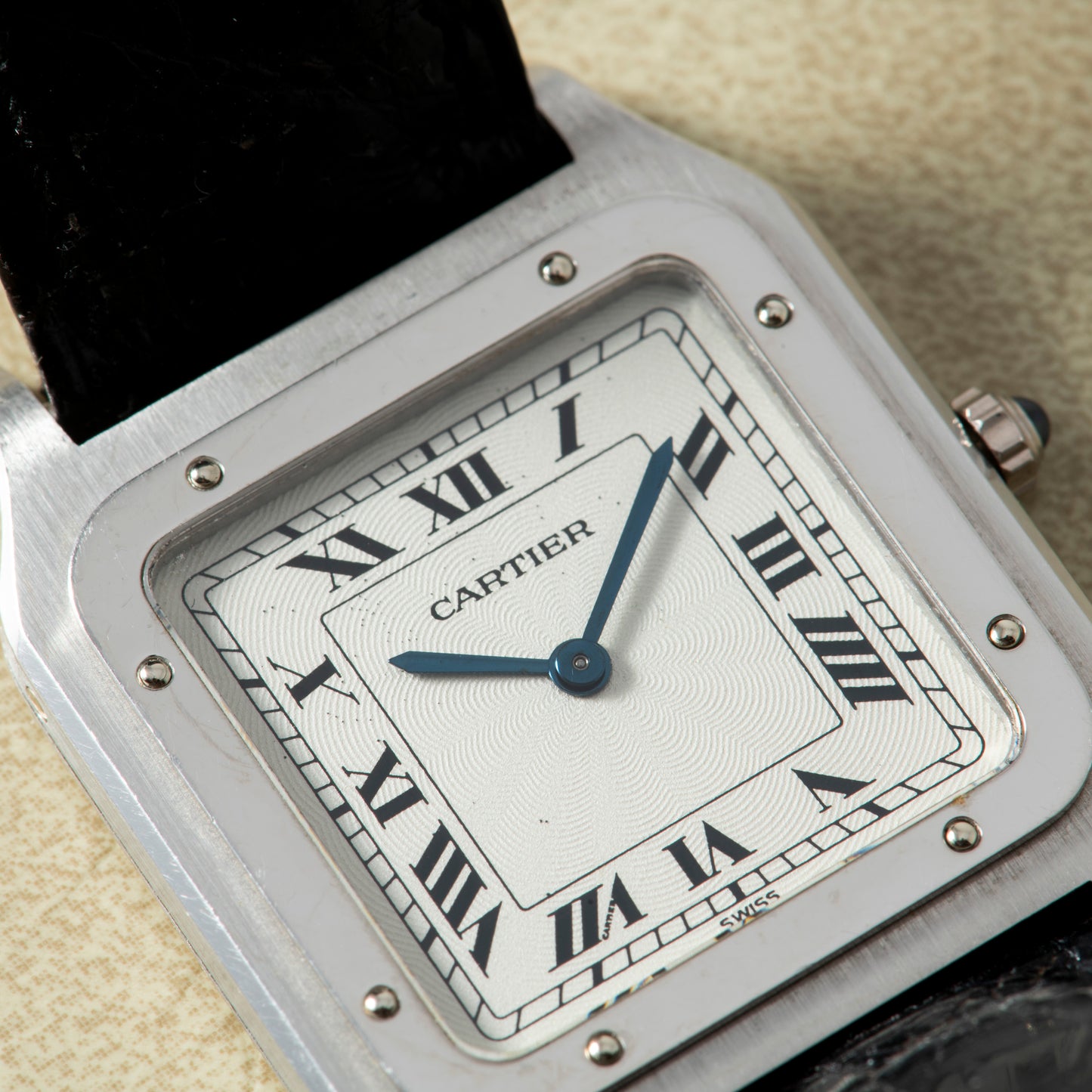 Cartier Santos Dumont 'Platinum'