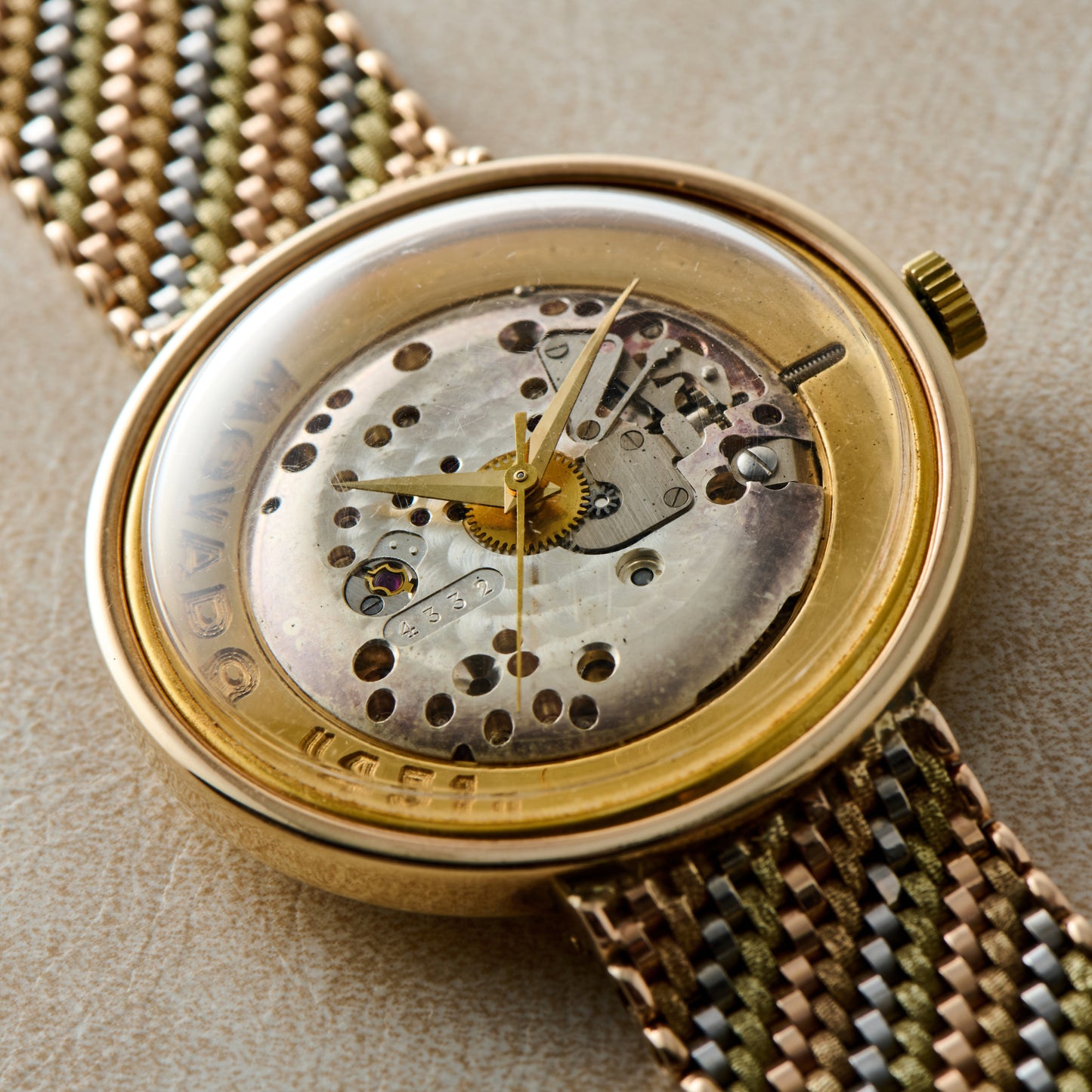 Movado 431 Tri-Tone 'Salesman Sample'