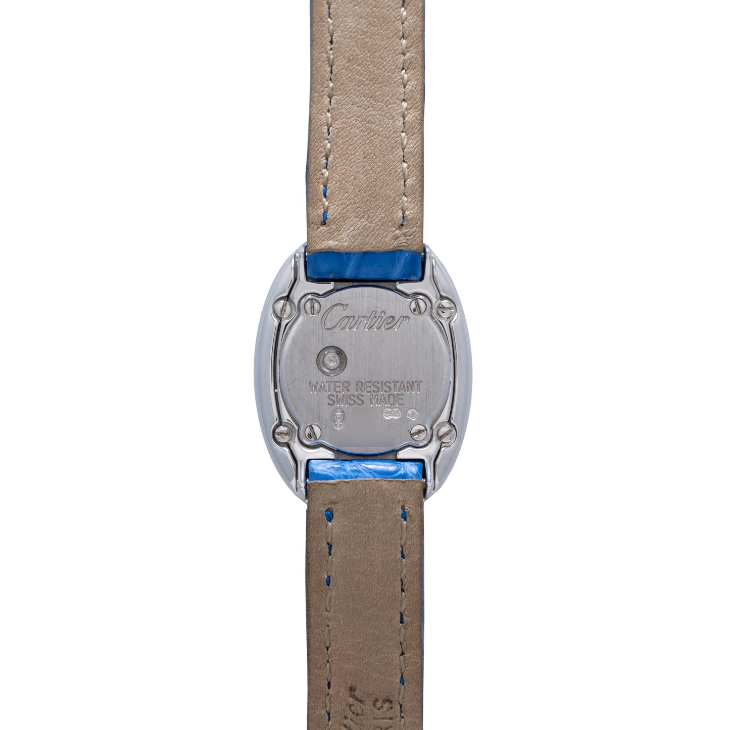 Cartier Baignoire Cadran Pavé