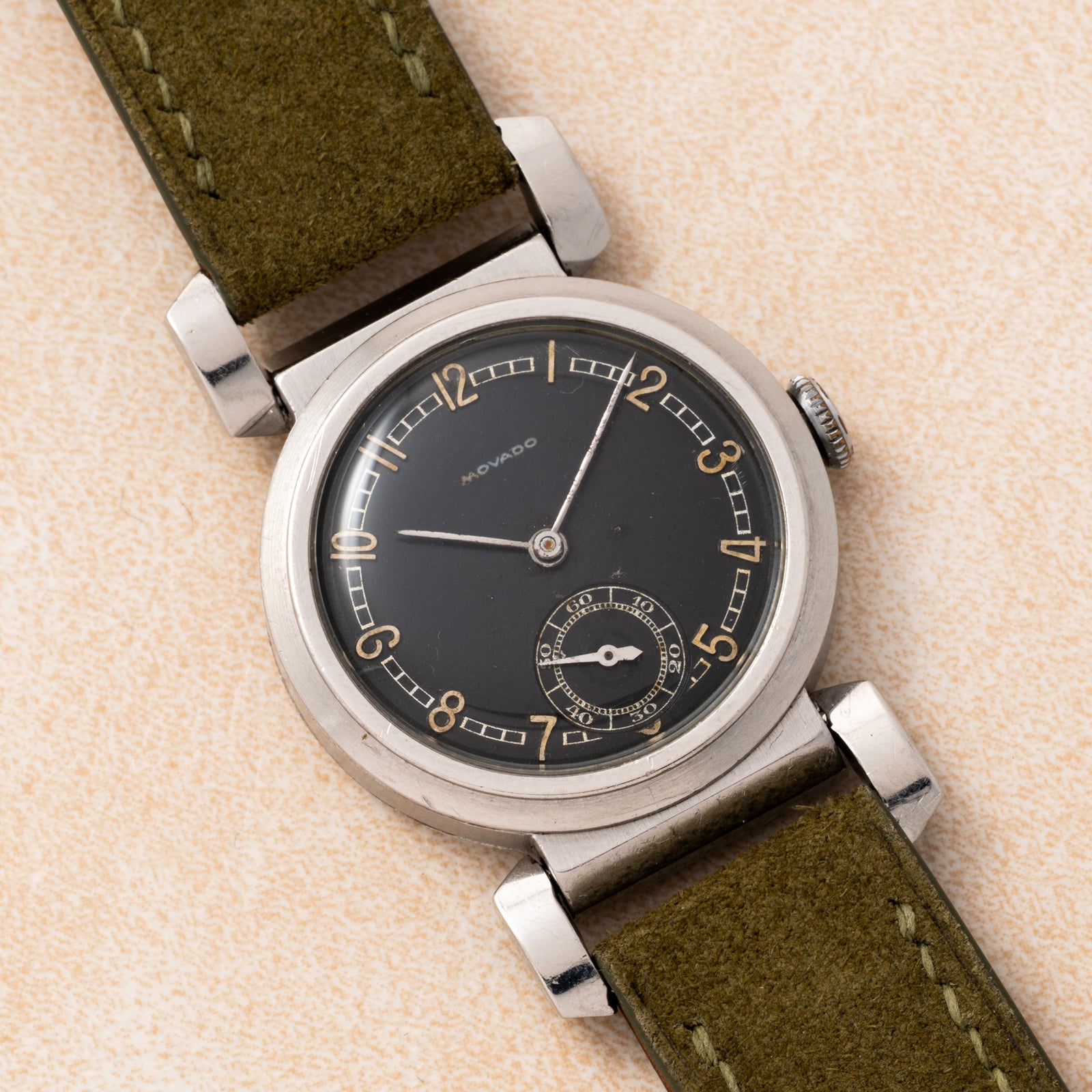 Movado 'Hinged Lugs'