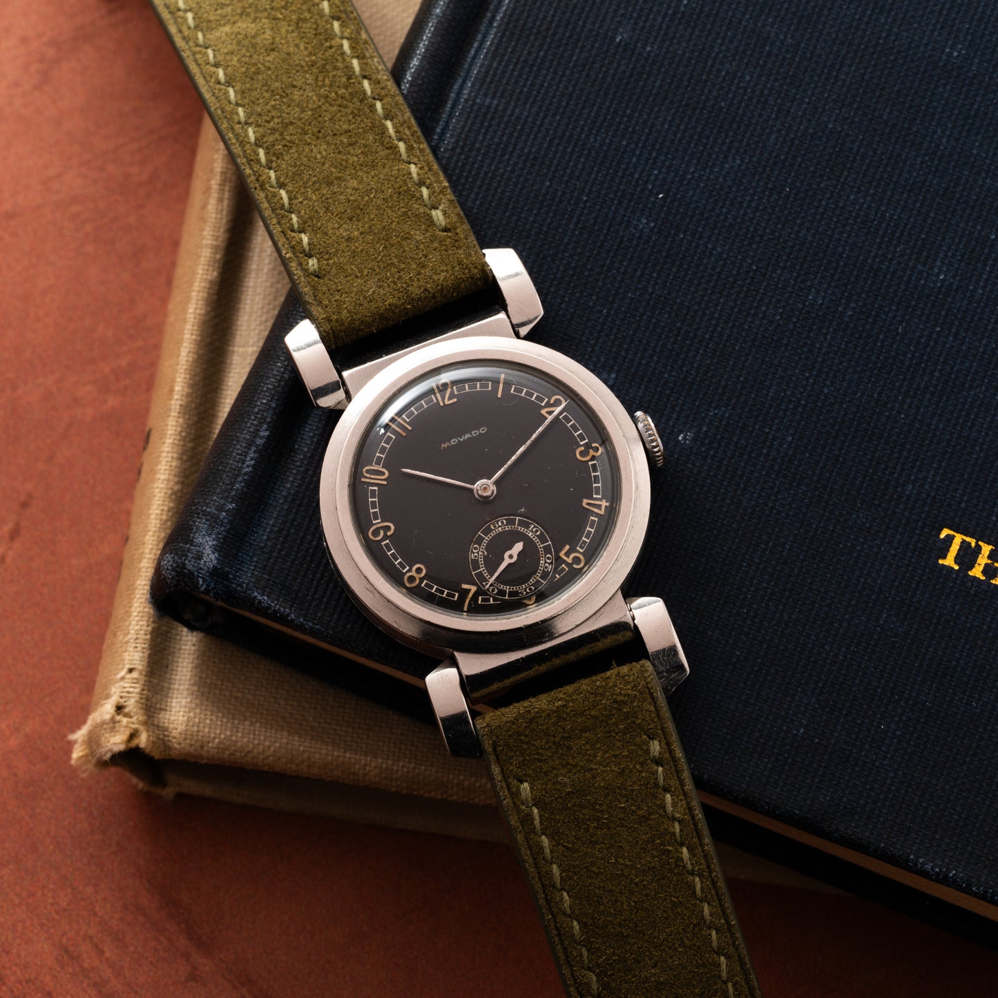 Movado 'Hinged Lugs'