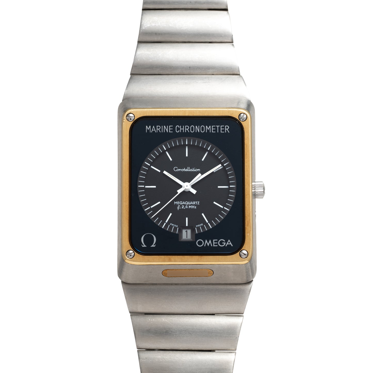 Omega Constellation Marine Chronometer Megaquartz