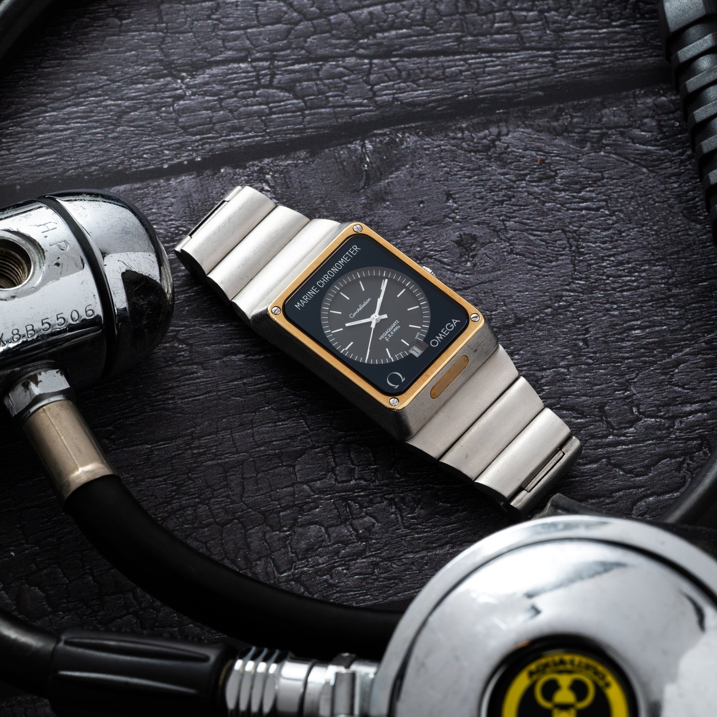 Omega Constellation Marine Chronometer Megaquartz