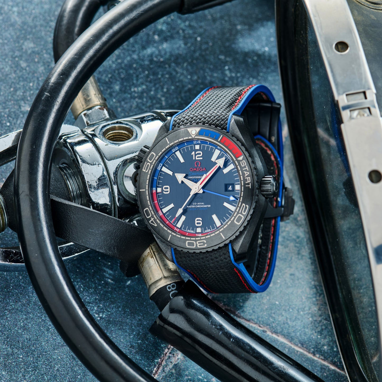 Omega Seamaster Planet Ocean 600M 'ETNZ' Deep Black