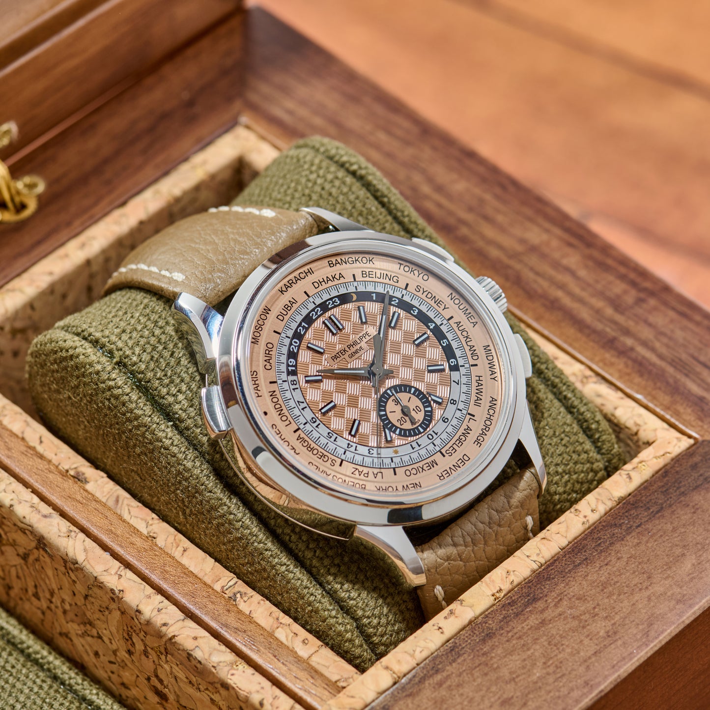 Patek Philippe World Time Flyback Chronograph