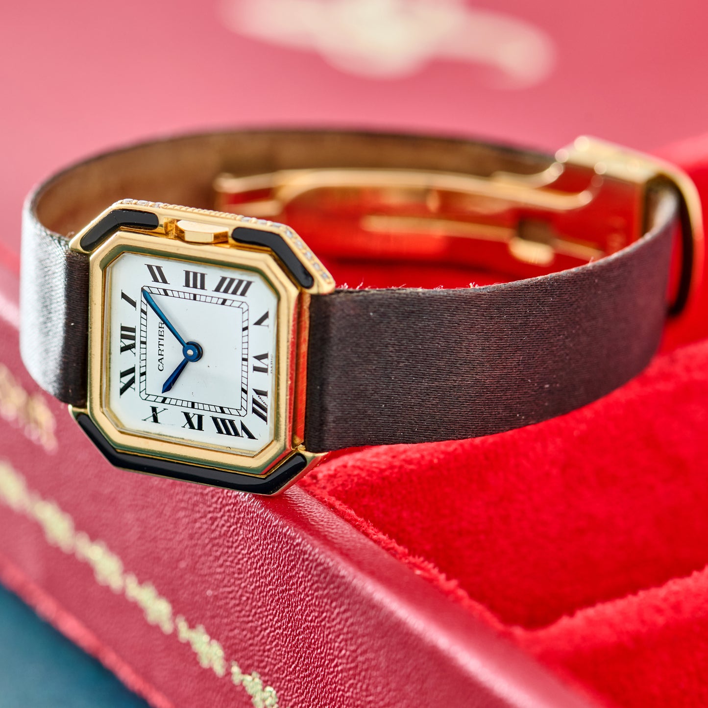 Cartier Ceinture 'Paris' Onyx Diamond