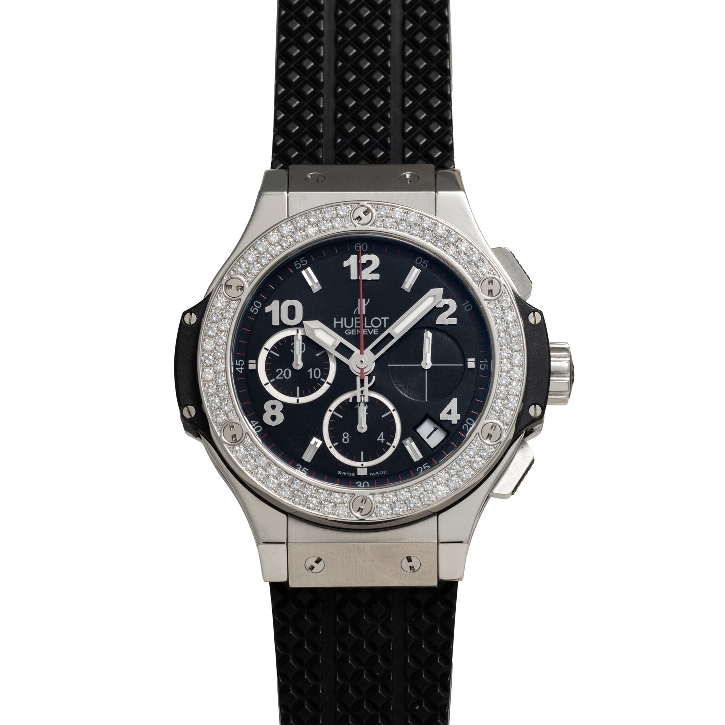 Hublot Big Bang Chronograph Steel Diamonds