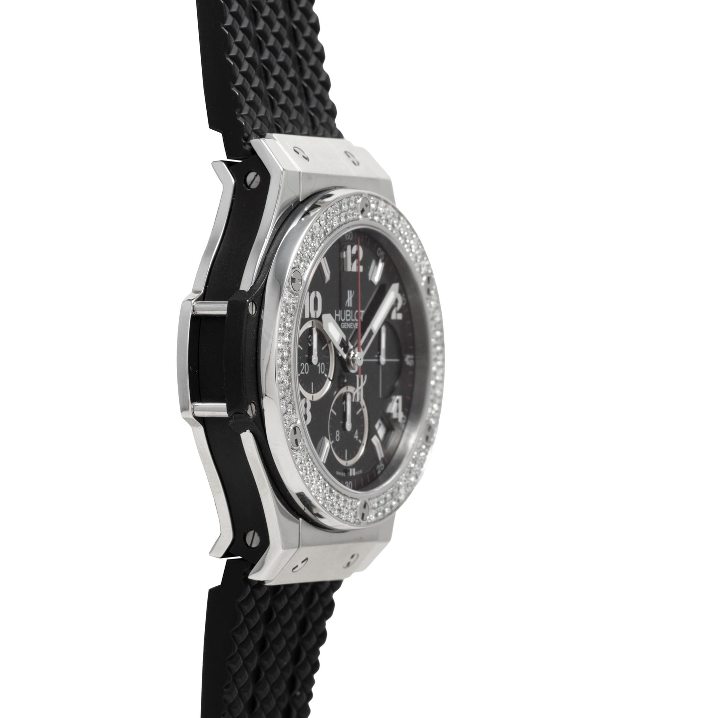Hublot Big Bang Chronograph Steel Diamonds