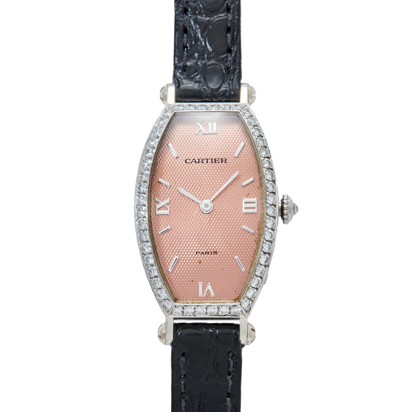 Cartier Tonneau 'Paris' Diamonds