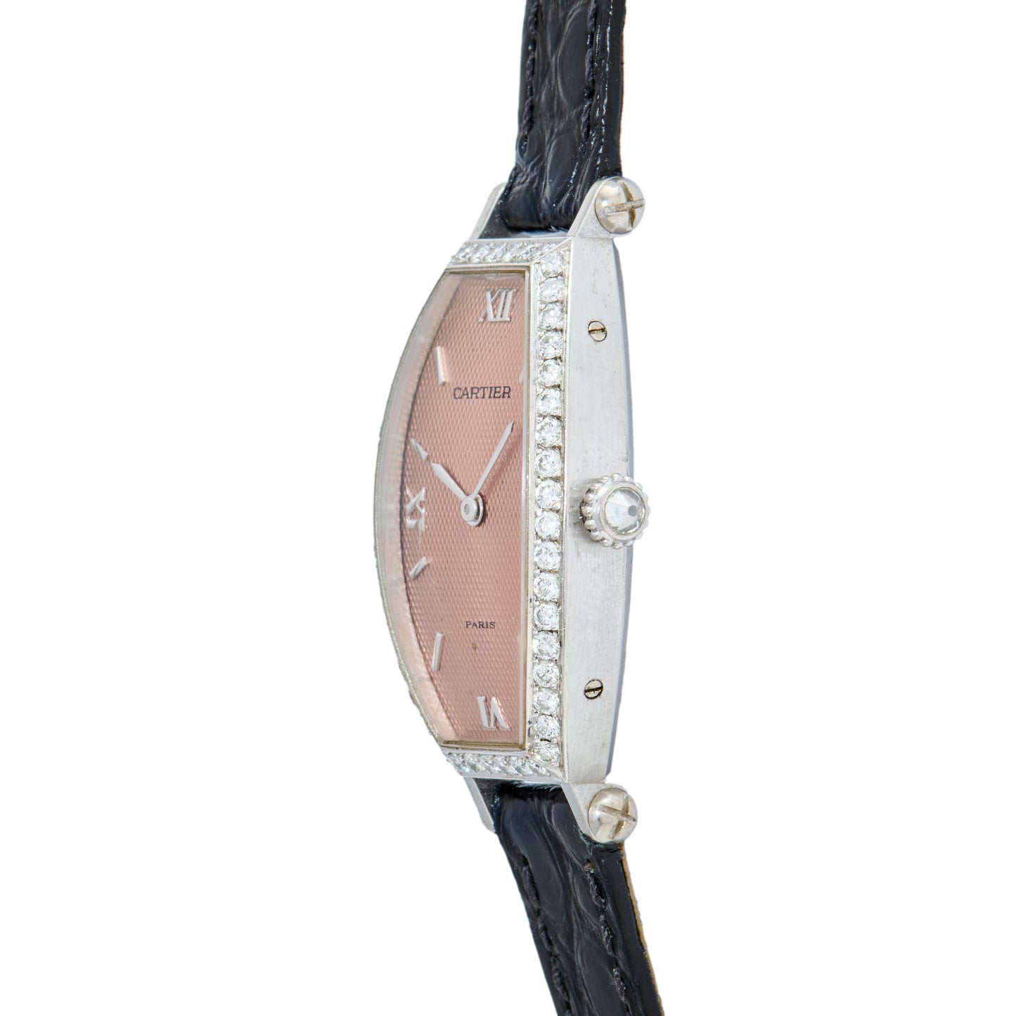 Cartier Tonneau 'Paris' Diamonds