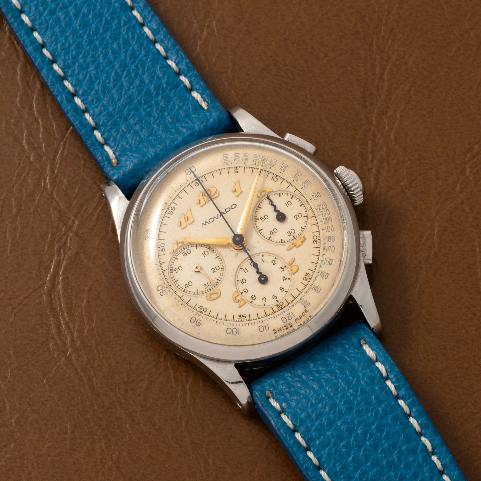 Movado M95 U.S.A.A.F. Issued Chronograph