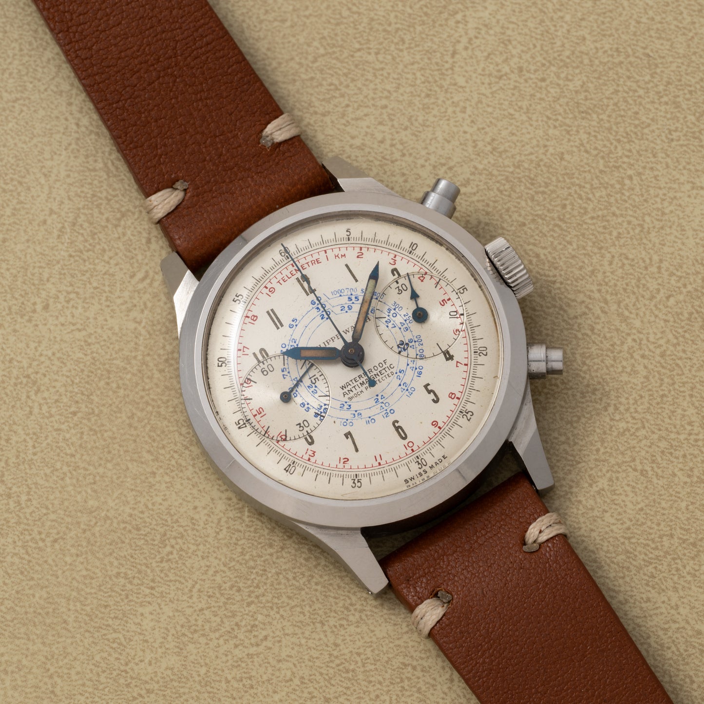 Philippe Watch Anti-Magnetic Chronograph 'Spillman'